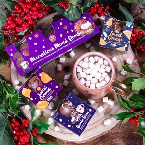 Gnaw Marvellous Mixed Hot Chocolate Bombs 129g